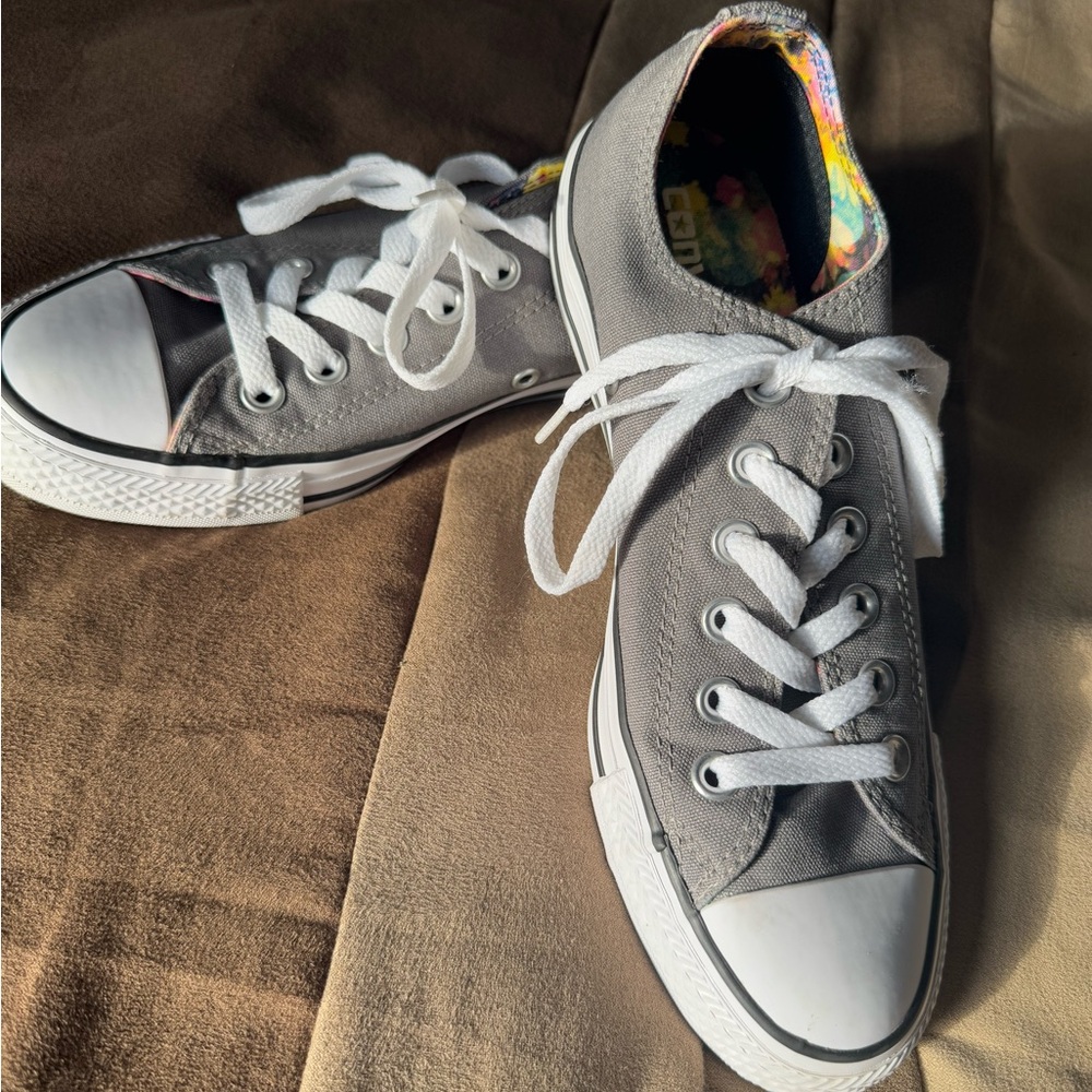 Gray Converse Sneakers